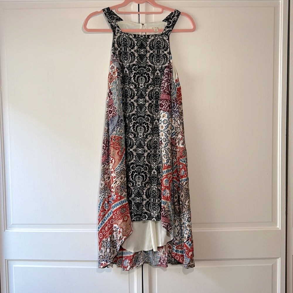 MIAMI midi dress with button back